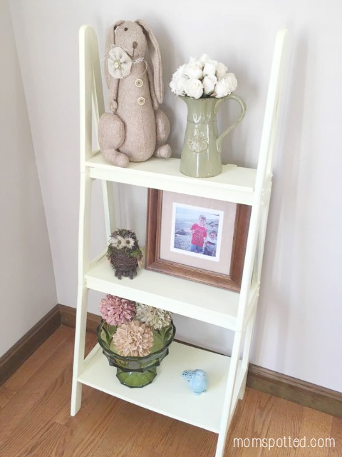 Easter Bookshelf DIY Home Decor Ace Hardward Paint Project