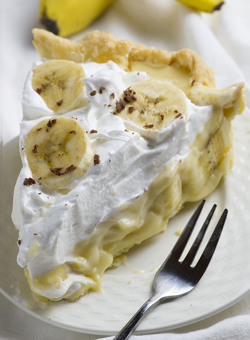 Old Fashioned Banana Cream Pie