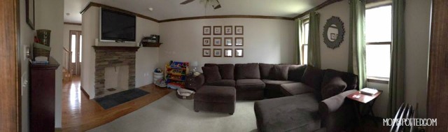 living room panarama