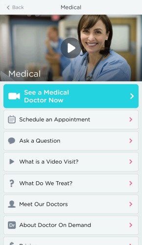 See A Doctor Fast With The Doctor On Demand App