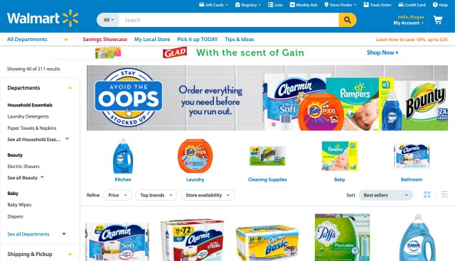 Avoid The Oops & Stock Up On Household Essentials At Walmart.com