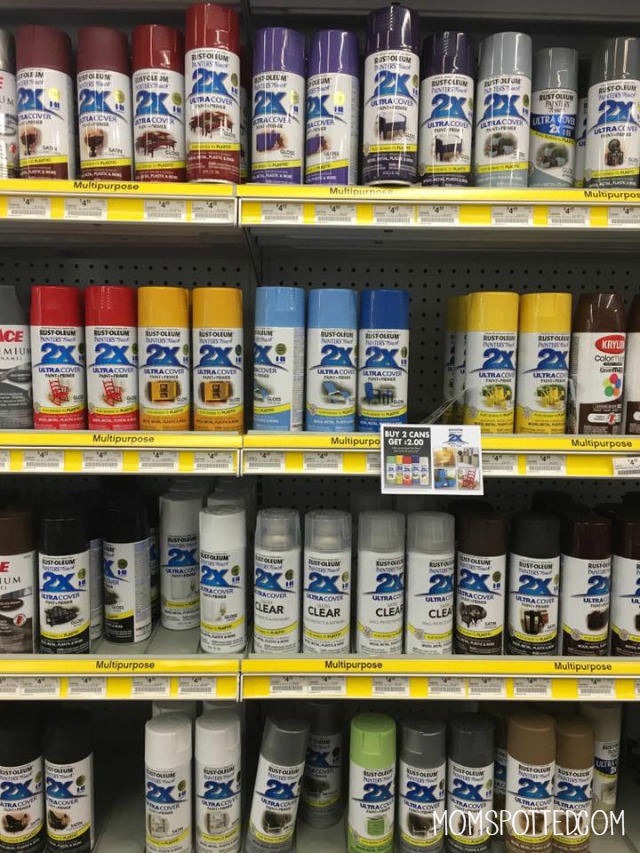 Ace Hardware Rustoleum 2X spray paints