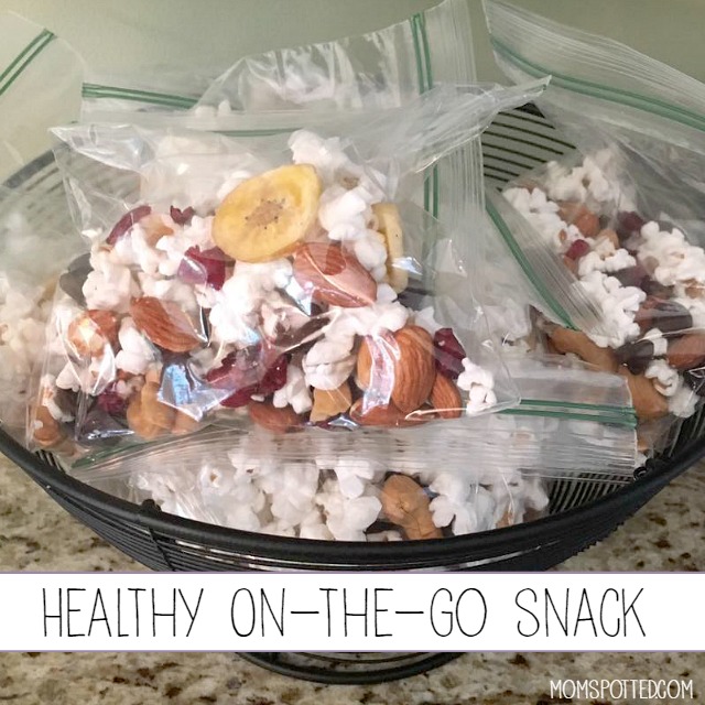 Healthy on the go snack