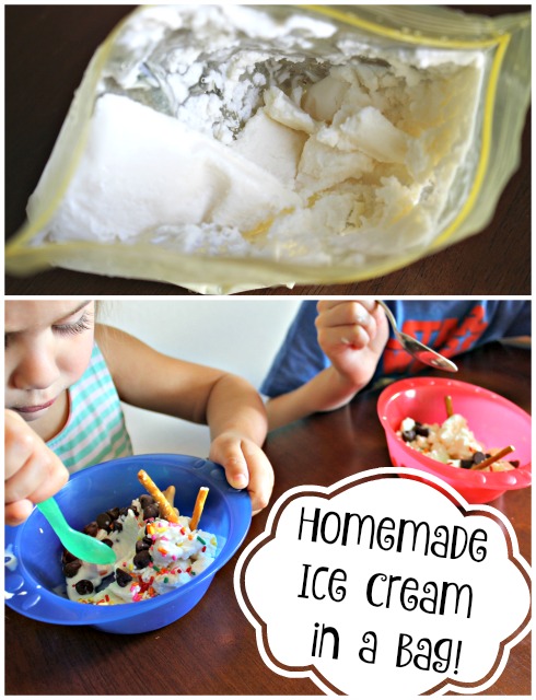 How to Make Homemade Ice Cream in a Bag