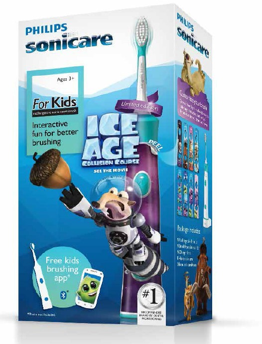 Help Your Kids Keep Their Smiles Healthy With Philips Sonicare For Kids Ice Age Power Toothbrush