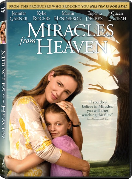 Miracles From Heaven *NOW* on Blu-Ray, DVD, and Digital Copy {& Movie Night Prize Pack!} 