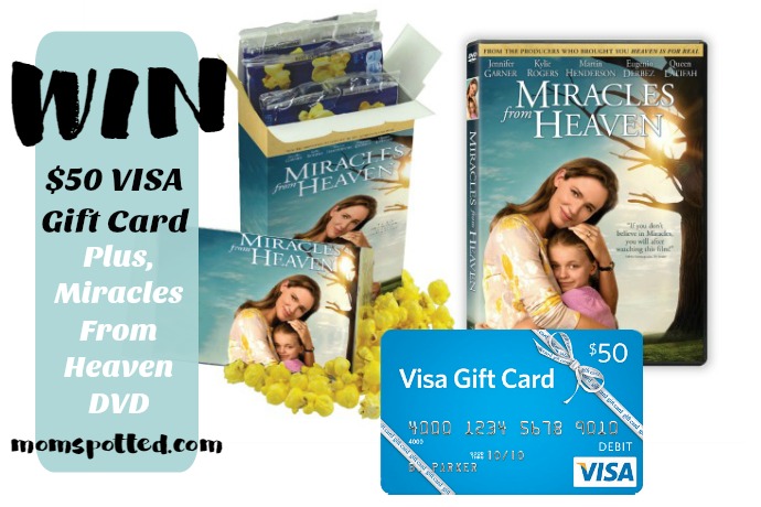 Miracles From Heaven DVD Giveaway