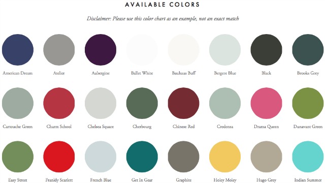 Amy Howard One Step Paint Color Chart