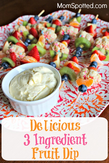 Have A Simple and Balanced Pizza Night With DIGIORNO {& Fruit Kabobs & Fruit Dip Recipe}