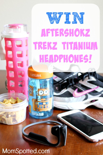 Run And Listen To Music Safely With AfterShokz Trekz Titanium Headphones {& Giveaway!}