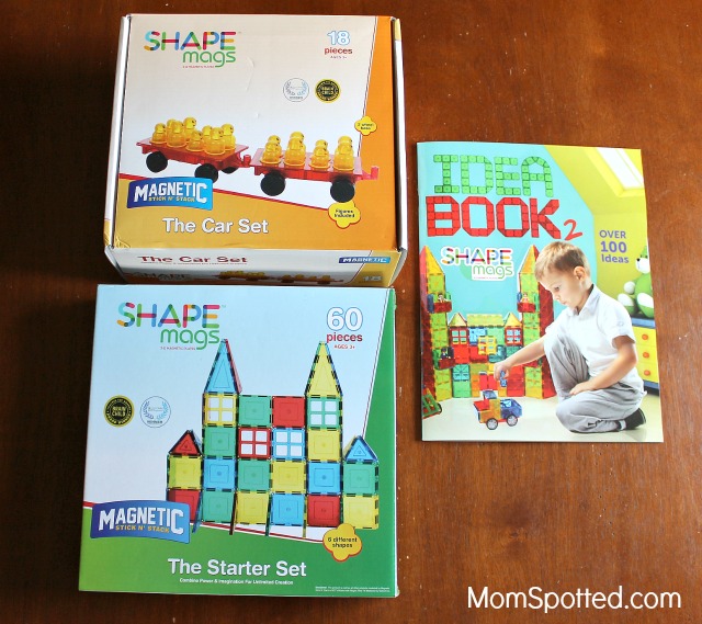 Shape Mags Stick'N Stack Tiles Encourage Creativity and Imagination! {& Giveaway!}