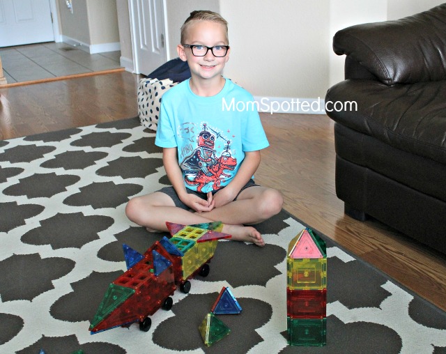 Shape Mags Stick'N Stack Tiles Encourage Creativity and Imagination! {& Giveaway!}