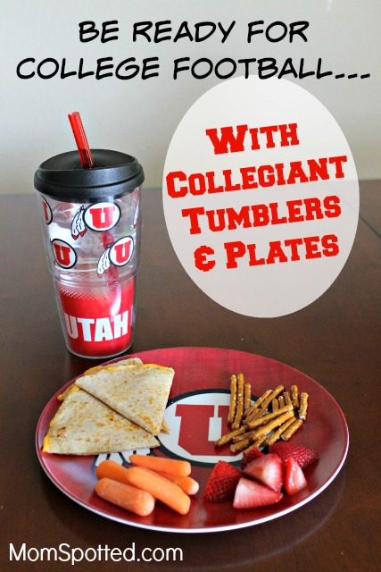 Be Ready For College Football Season With Collegiate Tumblers & Plates