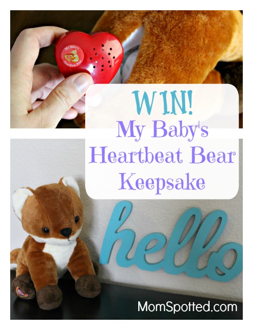 Record Baby's Heartbeat With An Adorable Heartbeat Stuffed Animal {& Giveaway}