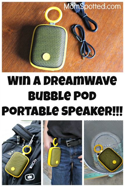 The DreamWave Bubble Pod Speaker Is Perfect For All Your Outdoor Adventures {& Giveaway}