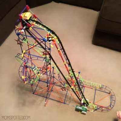 knex wild whiplash roller coaster Mom Spotted