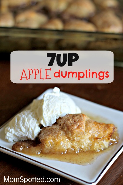 Mix It Up With 7UP® Apple Dumplings