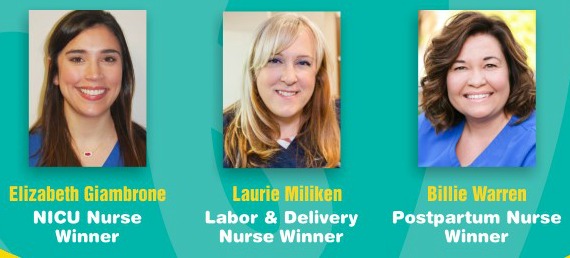 Pampers Swaddlers Thank You Nurses Award Winners - MomSpotted