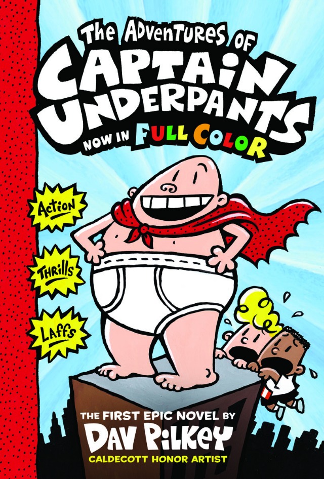 Captain Underpants: The First Epic Book - Mom Spotted