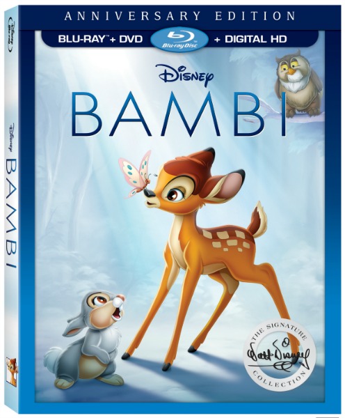 Disney's Bambi Signature Collection NOW on Digital HD Blu-ray and DVD