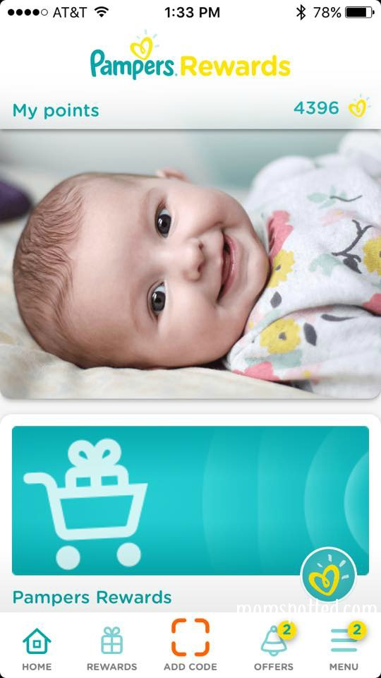 Pampers Rewards are Back and Better Than Ever! Mom Spotted