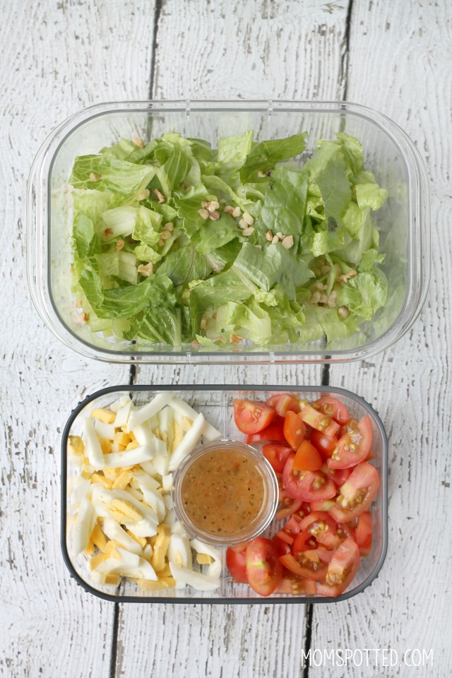 Packed Lunch Mastered with Rubbermaid BRILLIANCE Snack & Salad Set