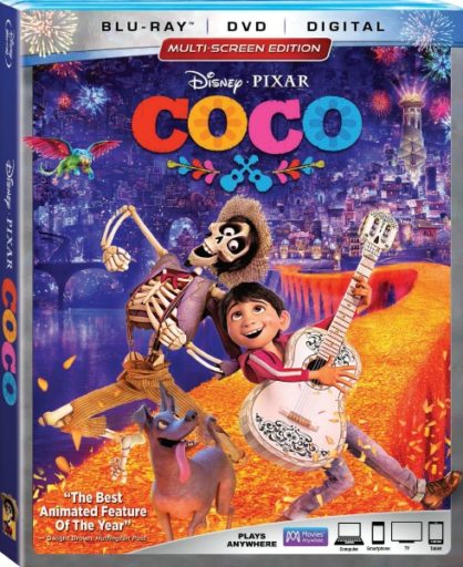 Disney Pixar's COCO *Now* Available On Digital HD and on Blu-ray Feb.  27th {& Giveaway!}