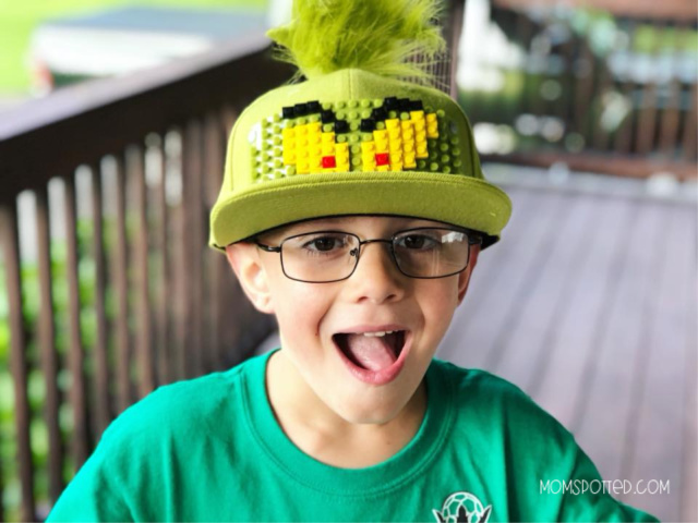 Sawyer Dr. Seuss The Grinch Bricky Blocks Build-On Snapback Hat Kit