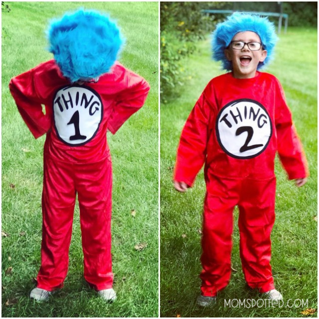 Thing 1&2 Deluxe Kids Costume