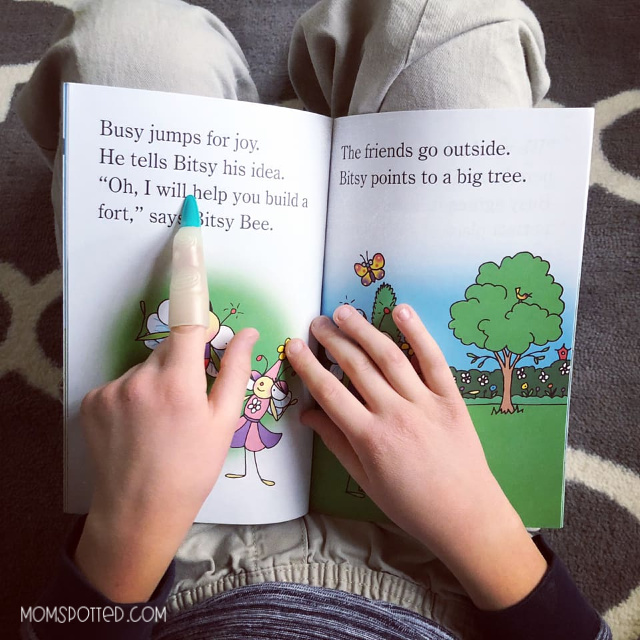 Ready to Read with DIY Bug Reading Pointers - MomSpotted