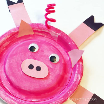 This Chinese New Year Make This Pig Paper Plate Craft - MomSpotted