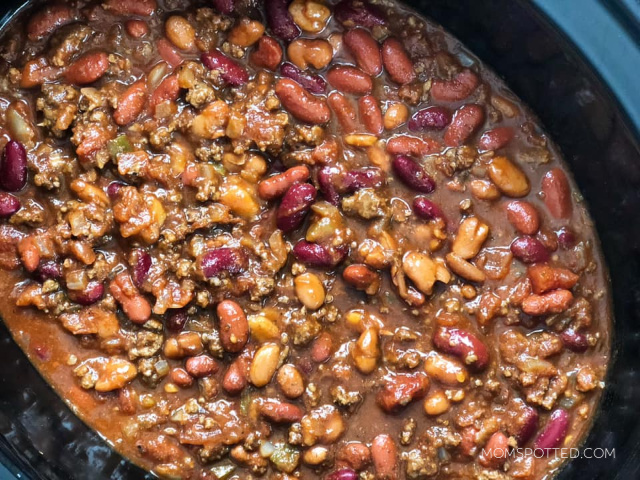 Three Hour Slow Cooker Chili Recipe - Mom Spotted